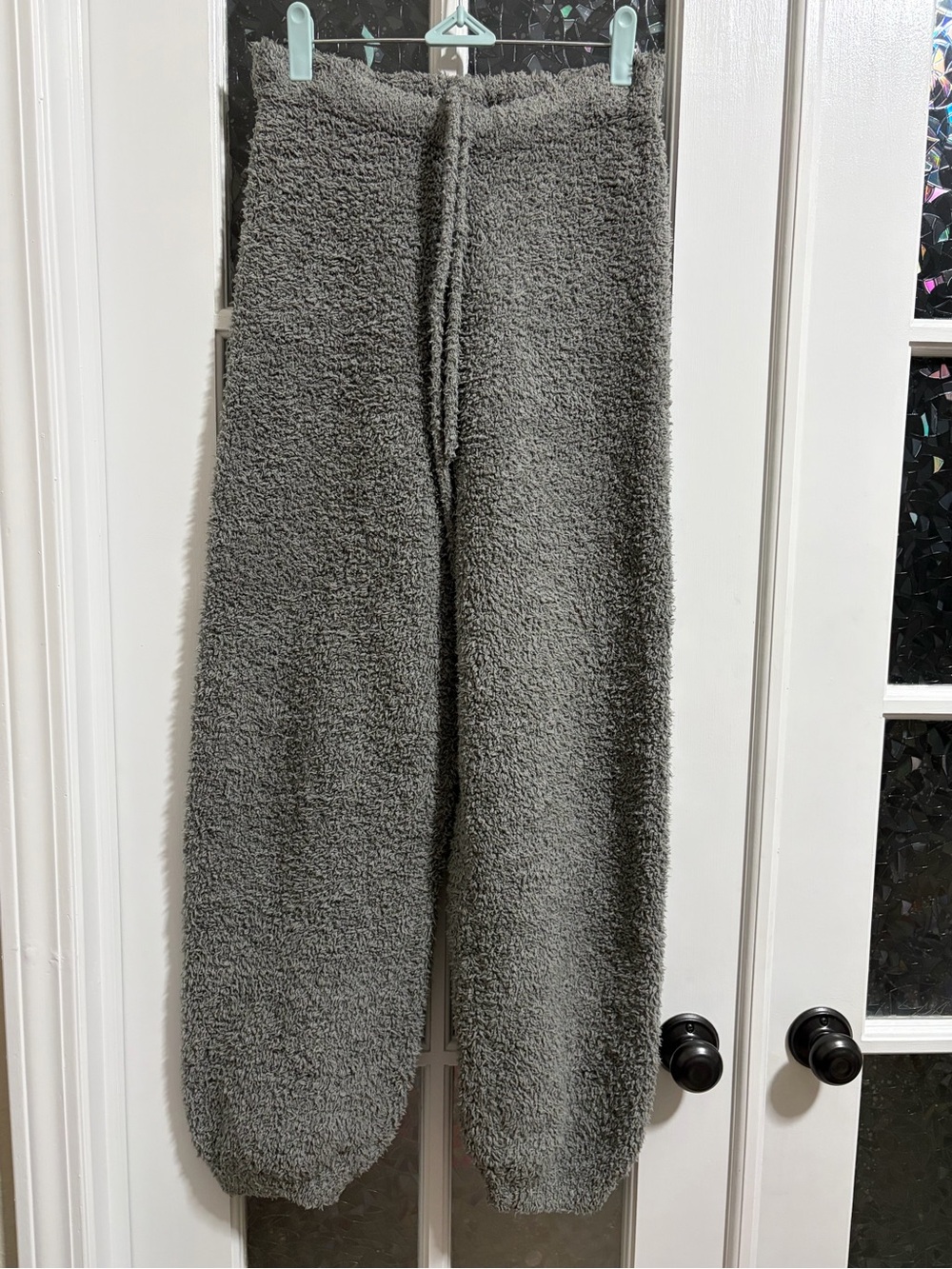 SKIMS Cozy Knit Joggers in Smoke - Women's Small/Medium
